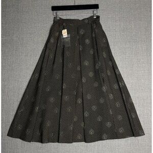 Vintage Gucci Skirt Women's Size 42 Lana 100% Wool Pockets 1970s New with Tags
